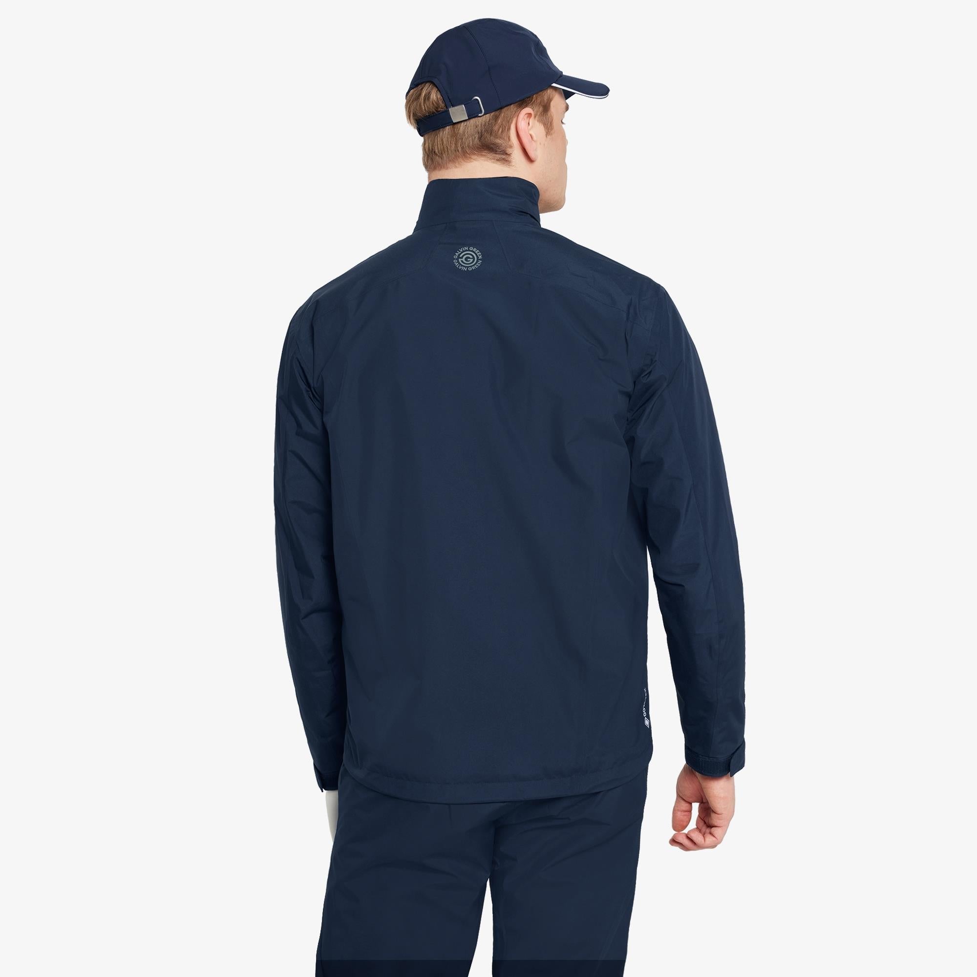 Galvin Green Aston Dryvr Gore-Tex Mens Waterproof Golf Jacket Navy